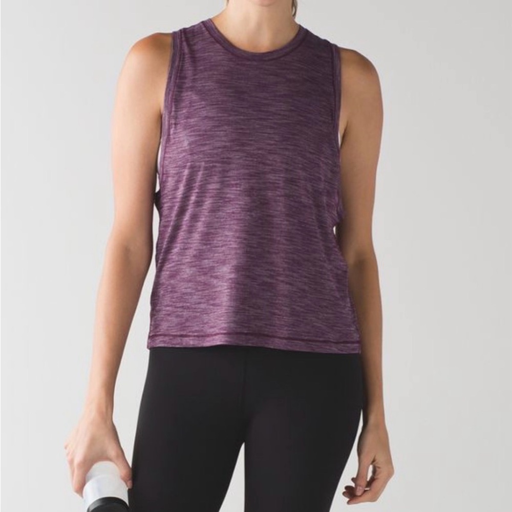 Lululemon Racerback Tie back Tank Top size 6